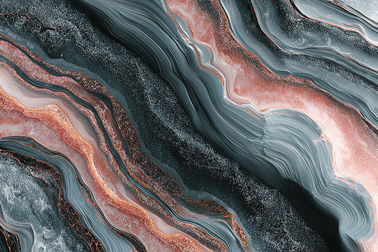Abstract Geode Marble Texture