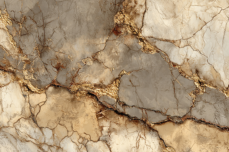 Luxury Beige Marble with Gold Veins