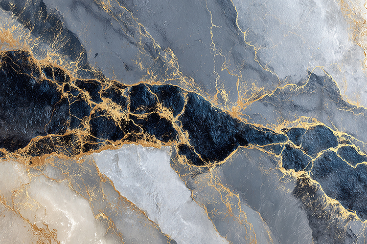 Luxury Grey Marble with Gold Vein