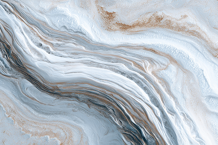 Luxury White Grey Marble with Gold Dust