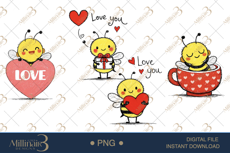 Cute Valentine's Day Clipart Image 21