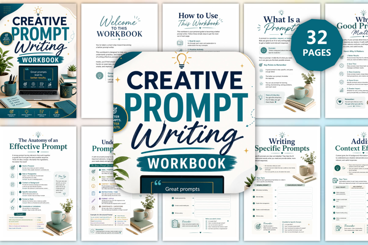 Creative Prompt Writing Workbook