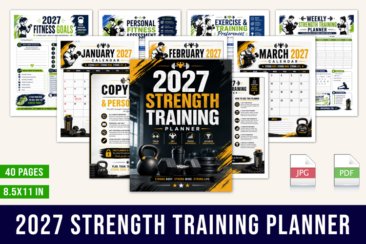 2027 Strength Training Planner
