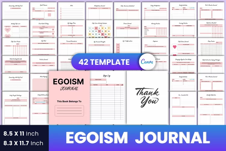 Egoism Journal Canva Interior