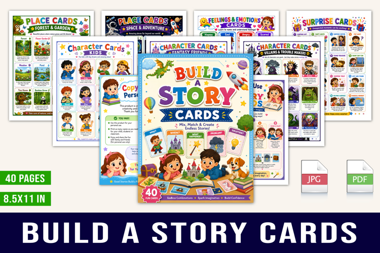 Build a Story Cards