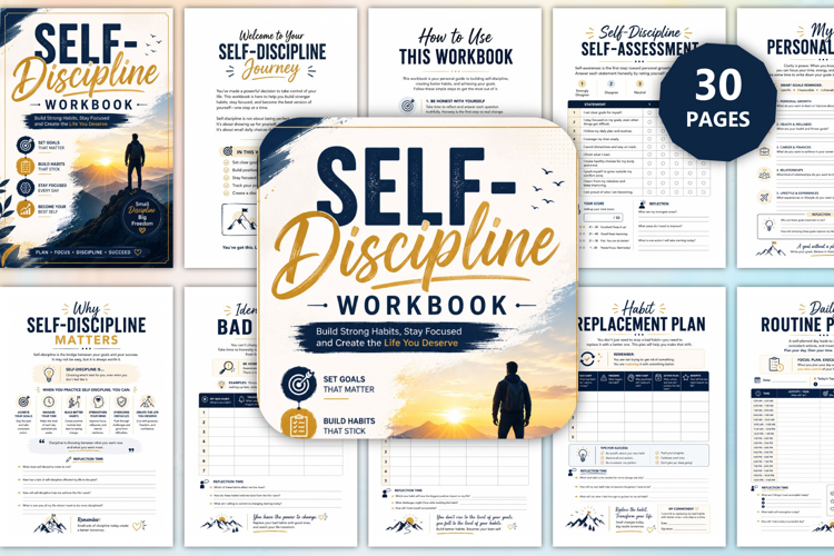 Self-Discipline Workbook Interior