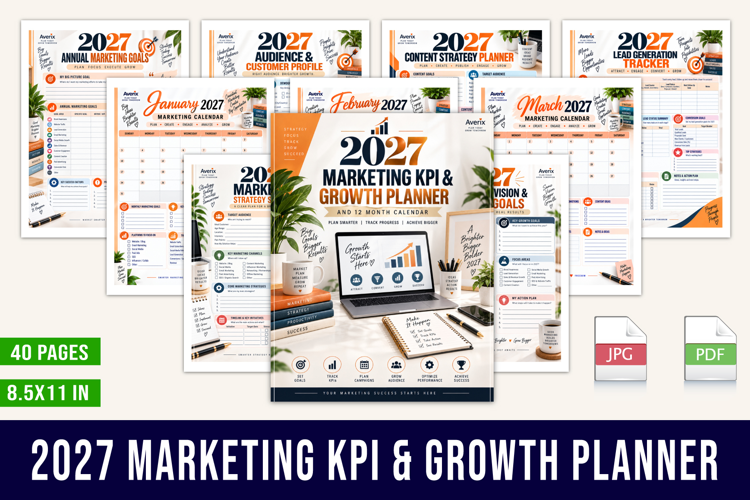 2027 Marketing KPI & Growth Planner