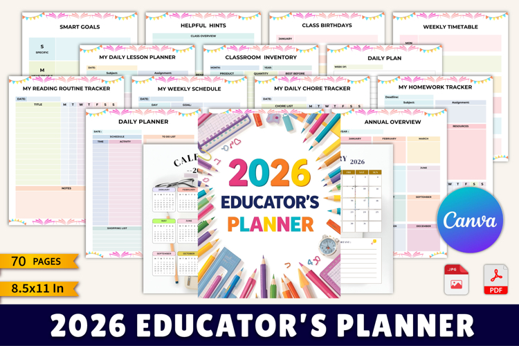 2026 Educator’s Planner
