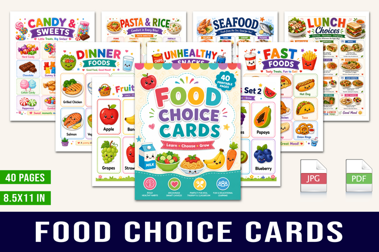 Food Choice Cards