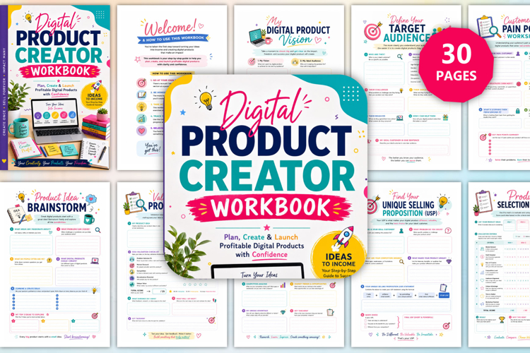 Digital Product Creator Workbook
