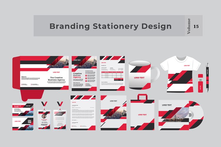 Corporate branding identity template example image 1