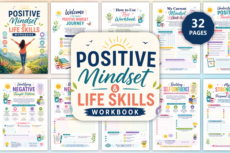 Positive Mindset & Life Skills Workbook