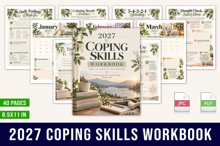2027 Coping Skills Workbook example image 1
