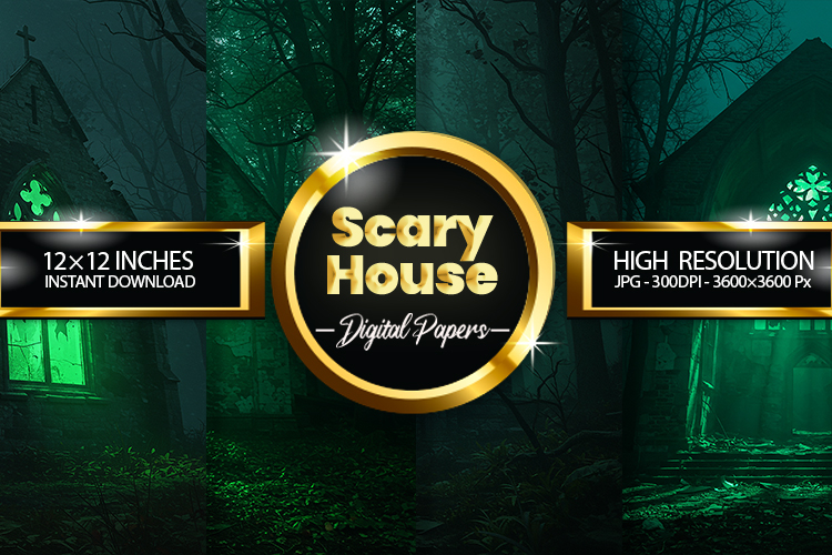 Haunted House Clipart Image 13