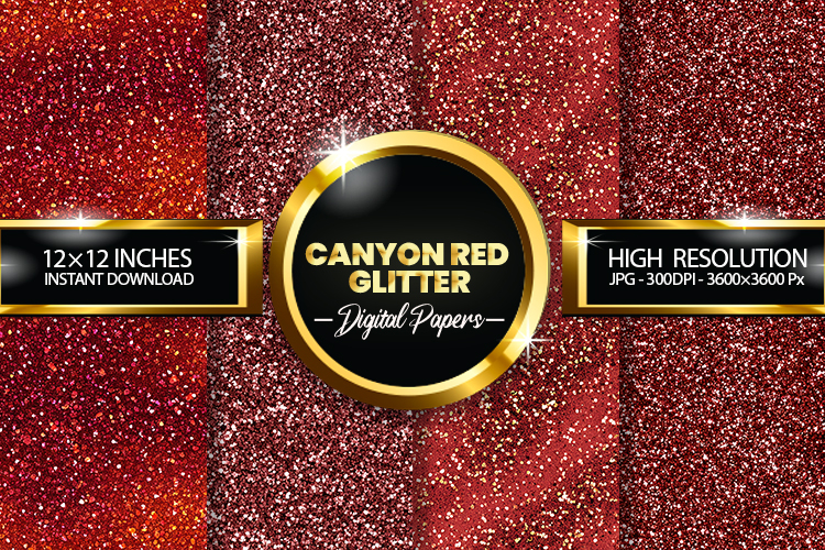 Red Glitter Background Image 24