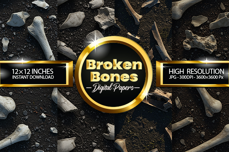Bones Clipart Image 15