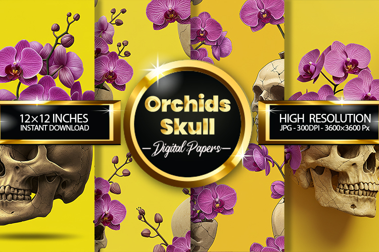 Orchid Clipart Image 21
