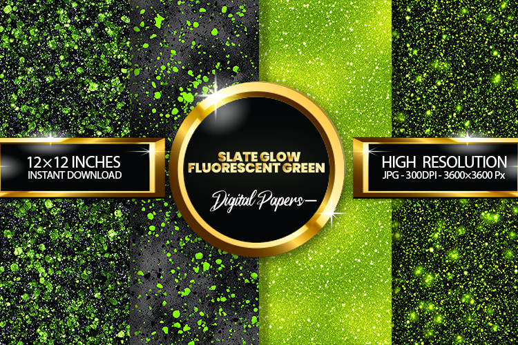 Green Glitter Background Image 4