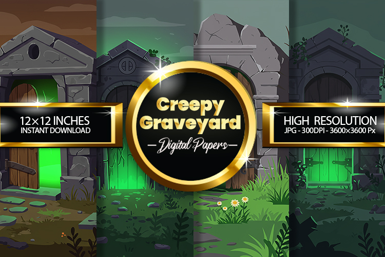 Graveyard Background Image 18