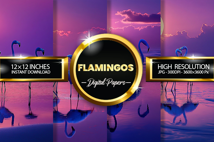 Flamingo Clipart Image 2