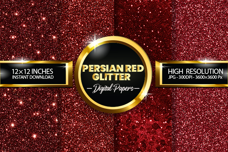 Red Glitter Background Image 21