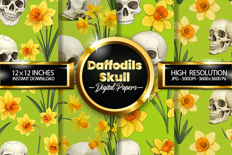 Daffodils Clipart Image 9