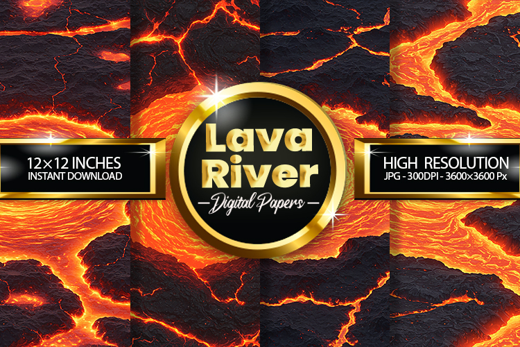 Lava River Digital Papers - 04 Variation