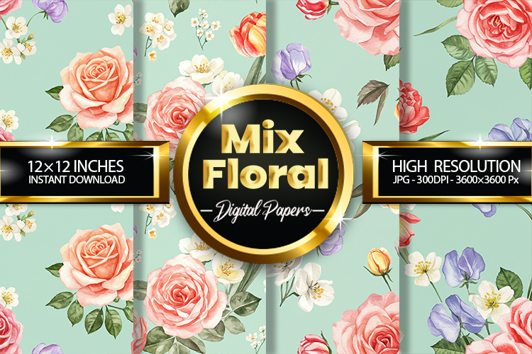 Floral Background Image 14