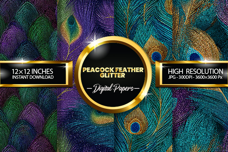 Peacock Feather Clipart