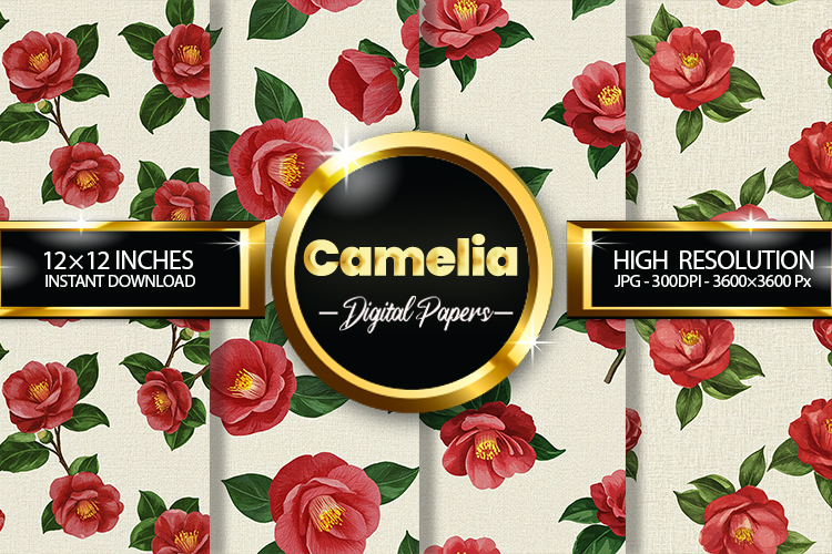 Camelia Digital Papers - 04 Variations