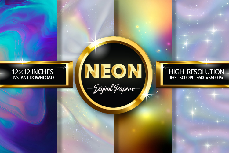 Neon Lights Background Image 18