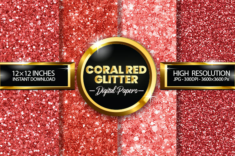 Red Glitter Background Image 22