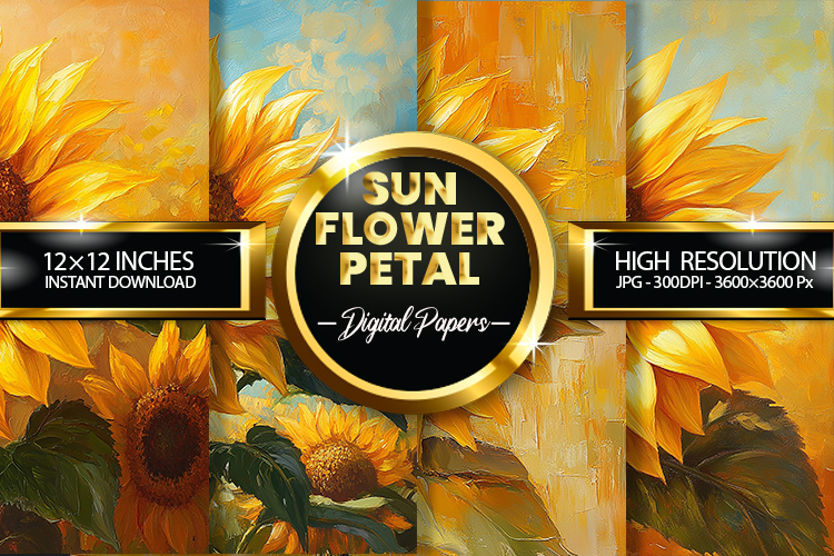 Sunflower Background Image 4