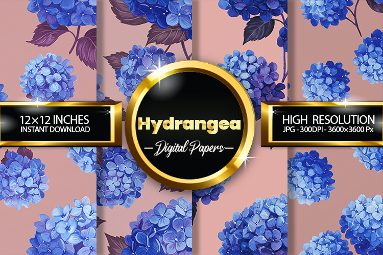 Hydrangea Clipart