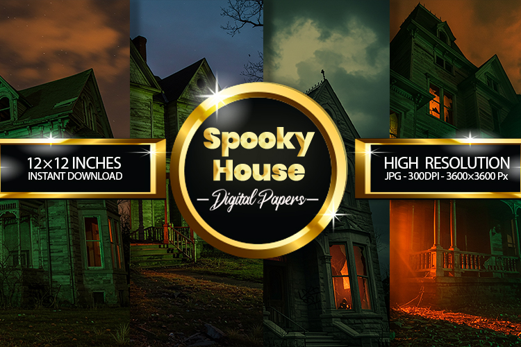 Haunted House Clipart Image 14