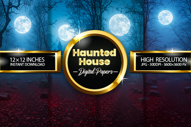 Haunted House Clipart Image 3