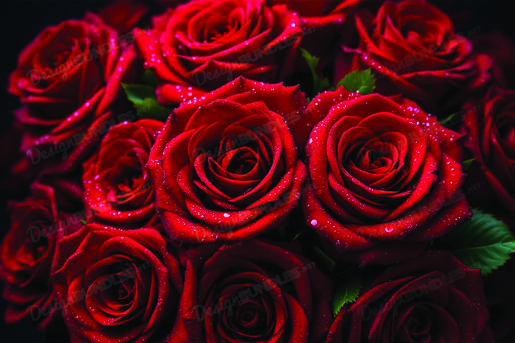 Red Roses Clipart Image 22