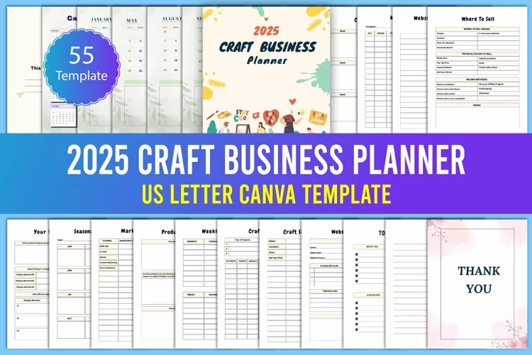 2025 Craft Business Planner