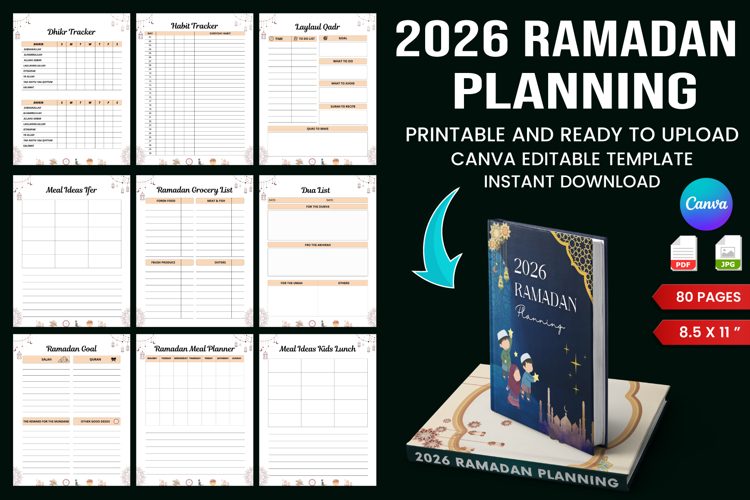 2026 Ramadan Planning Planner