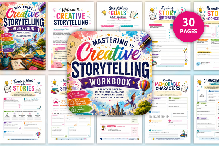 Mastering Creative Storytelling Workbook
