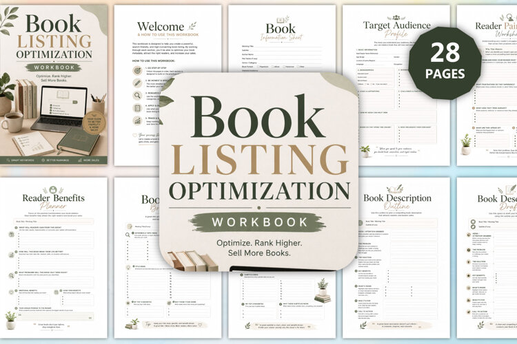 Book Listing Optimization Workbook example image 1