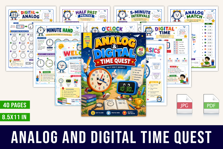 Analog & Digital Time Quest