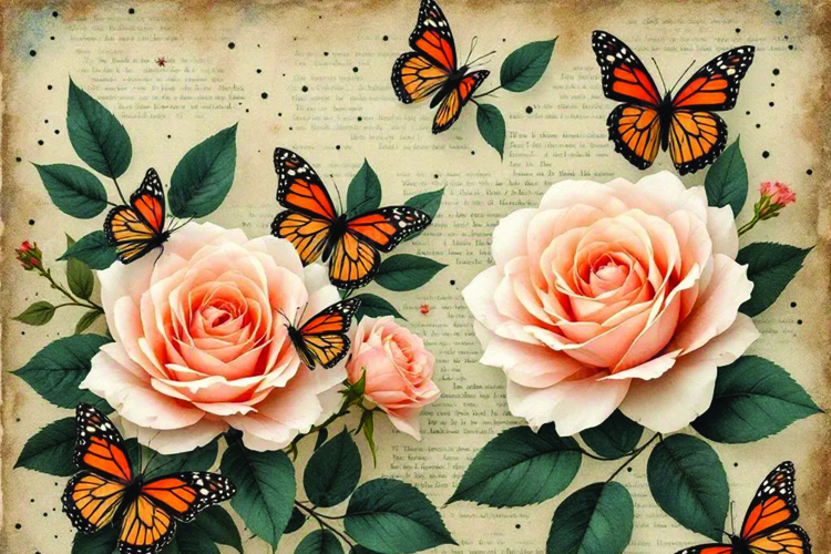 Peach Background Image 17
