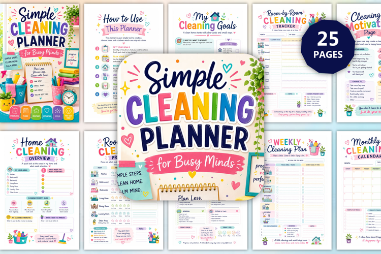 Simple Cleaning Planner