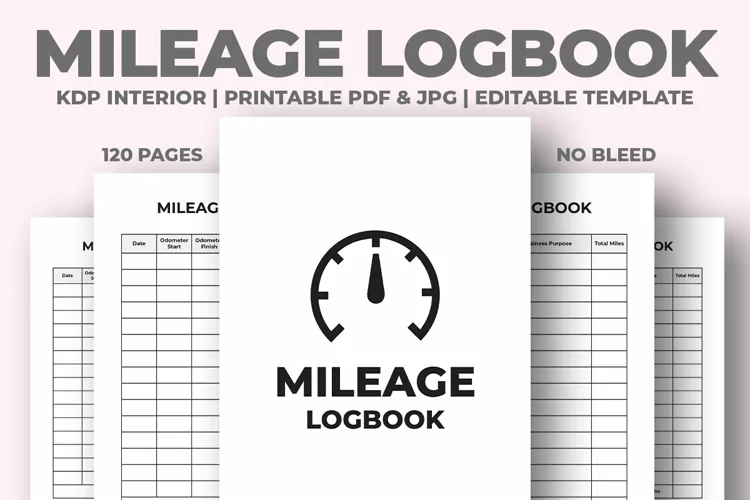 Mileage Logbook KDP Interior