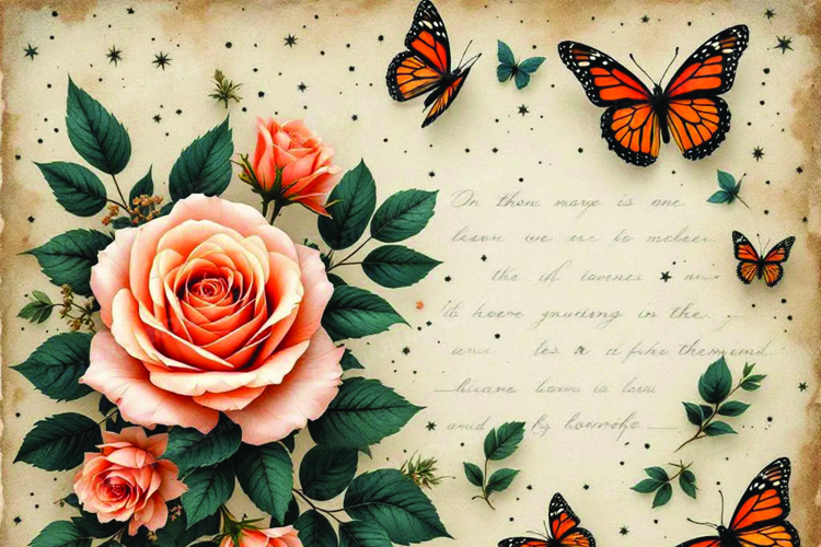 Peach Background Image 16