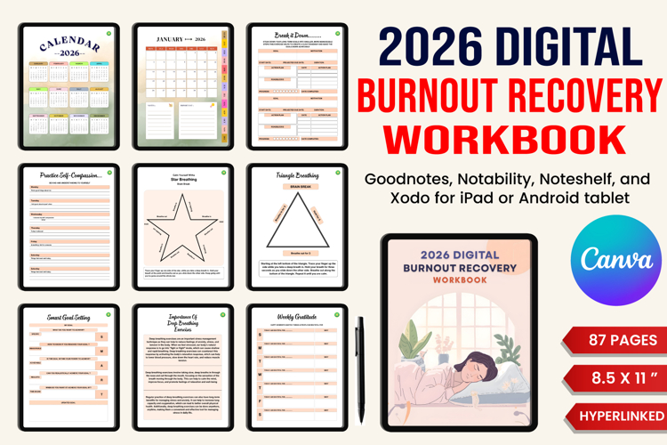 2026 Digital Burnout Recovery Workbook