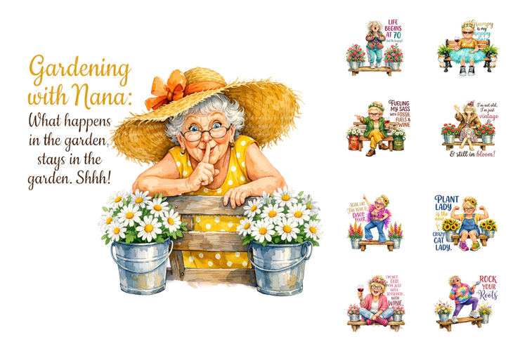 Grandma Png Image 3