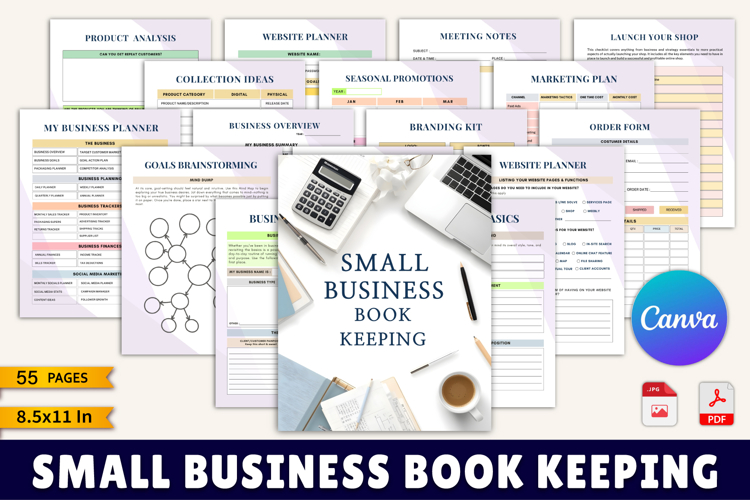 Business Bookkeeping Planner