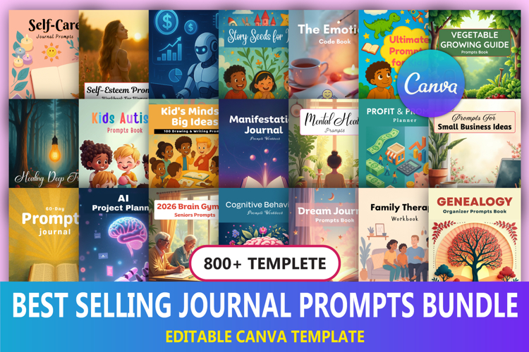 Best Selling Journal Prompts Bundle
